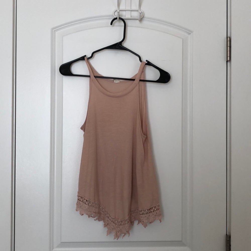 Nude tank top